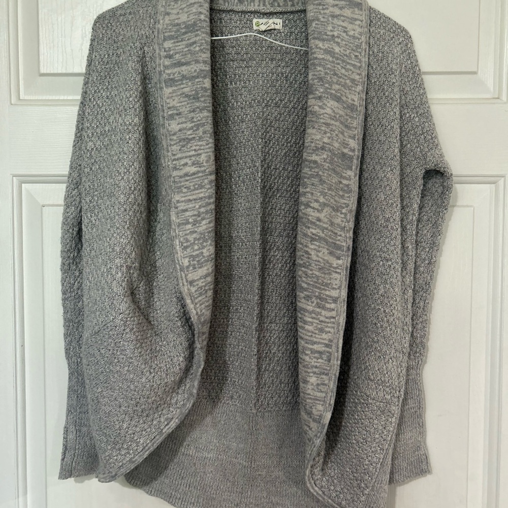 Dakini Light Gray Women's Knit Cardigan